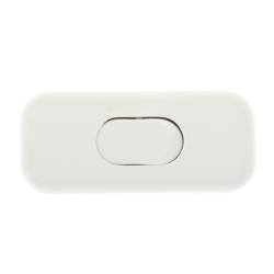 Întrerupător basculant, 2 poli, 2,5A, 250V; alb