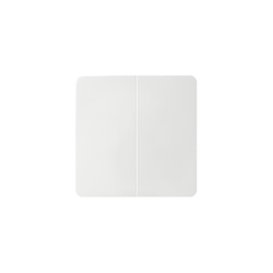 Tastă intrerupător dublu alb Simon 82