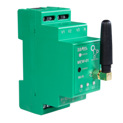 Monitor energie electrică; SUPLA; IP20; DIN; -10÷55°C; 3x400VAC; MEW-01 ZAMEL