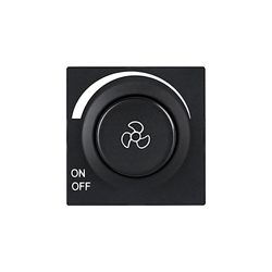 Capac regulator turație negru, seria ViP ViPlast