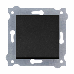 Întrerupător miniatural negru metalic 209/14E EXEN