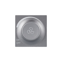 Capac regulator turație argintiu, seria ViP ViPlast