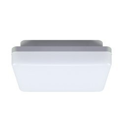 MAJOR LED D 18W 4000K 1600lm corp de iluminat pătrat ermetic alb IP55 STRUHM