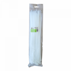 Legătură de cablu OK-36350W 3.6x350mm WHITE /100pcs / M20132 Eco Light