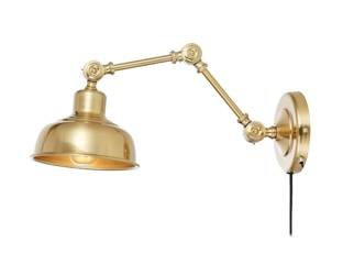 GRIMSTAD lampă de perete din metal industrial lampă de perete reglabilă lampă de perete vintage alamă 108115 Markslojd