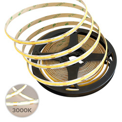 Bandă LED NASTRO COB 12W/m 480LED/m 3000K reglabilă 12V DC IP22 5m EDO777648 EDO Solutions