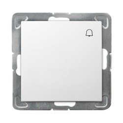 Comutator alb „sonerie” Ospel Impresja lP-6Y/m/00