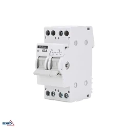 Întrerupător modular de instalare I-0-II 2P 63A Schelinger