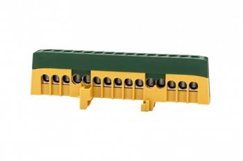 Bandă de protecție 15-mod. ZPI 15x16mm2 IP20 ż/z F-elektro