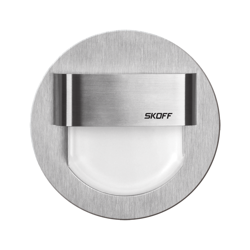 Corp de iluminat cu LED RUEDA 10V DC oțel periat 3800K Skoff ML-RUE-K-H-1-PL-00-01