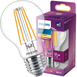 Bec cu LED clasic 75W E27 WW A60 CL ND RFSRT4