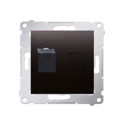 Simon 54 Premium Priză antracit de computer simplă RJ45 cat. 6 cu protecție D61.01/48