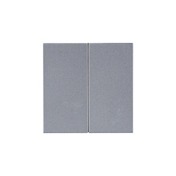 Tastă dublă argintie, seria ViP ViPlast