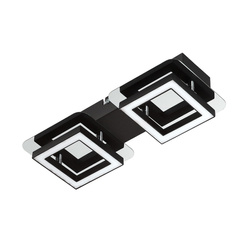 Corp de iluminat plafonieră LIKYA-2 aplicată 2x5W 600lm 4000K IP20 crom | HOROZ