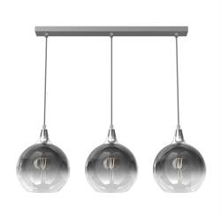 MONTE SILVER lampă suspendată 3xE27 Silver MLP8322