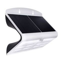 Lampă de perete pentru grădină, alimentată cu energie solară Butterfly white LED 6,8W 4000K 800lm IP65 Milagro