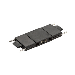 LiTrack Connect+ conector busbar negru DC 24V