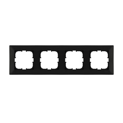 EXEN negru metalizat 4gang cadru O104/14E EXEN (Odak)