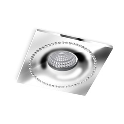 Plafonieră Simon pătrat cromat Azzardo NC1767SQ-CH