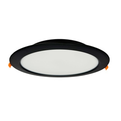 Corp de iluminat încastrat LED ALEXIS 24W 2270lm IP20 CCT rotund negru | HOROZ