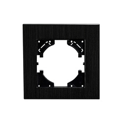 Ramă simplă aluminiu neagră, seria ViP ViPlast