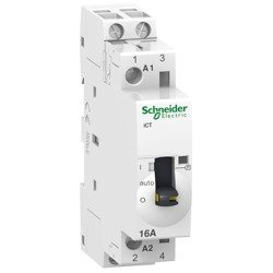 Contactor Ict Comanda Manuala 16A 2Nd 230/240V 50Hz A9C23712 Schneider
