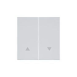 Tastă jaluzea albă, seria iZi ViPlast