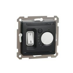 Regulator de temperatură pentru încălzirea prin pardoseală antracit IP20 SDD114507 Sedna Design Schneider electric