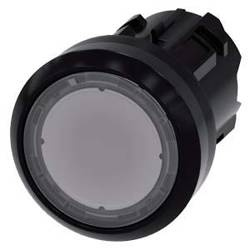 Buton luminos SIRIUS ACT 22mm circular transparent plat cu auto-revenire 3SU1001-0AB70-0AA0 Siemens