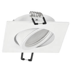 Corp de iluminat de tavan încastrat AKTYN 1 SQ White IP20 alb pătrat EDO777120 Edo Solutions