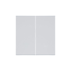 Tastă dublă albă, seria iZi ViPlast