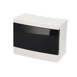 Tablou de distribuție de suprafață cu 6 module alb fumuriu EDO777840 EDO Technic