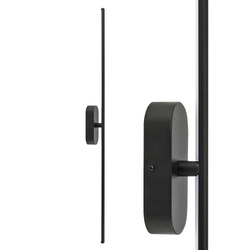 Aplică de perete LED SALDA-14 14W 680lm 4200K IP44 negru | HOROZ