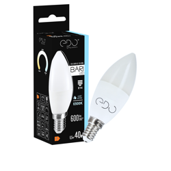 BARI LED 6.5W CW bec cu lumânare, E14, 6500K, 600lm, 220-240V EDO777664 EDO Solutions