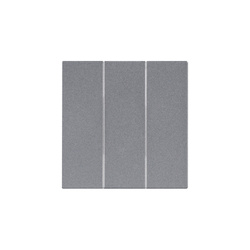 Tastă triplă argintie, seria ViP ViPlast