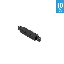 Accesorii pentru barele colectoare drept 180 de grade alungite comutator I 4 faze negru Italux TR-I-JOINT-BL