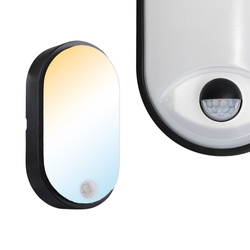 Corp de iluminat pentru canale PALERMO 15W 1200lm 3CCT IP54 negru | HOROZ