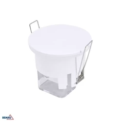 Senzor de prezență 360st IP54 încastrat alb Bemko