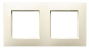 Ramă dublă ecru Ospel Aria R-2U/27