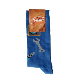 Șosete SIMET mărimea 43-36 albastru