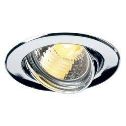 Plafonieră GU10 SP încastrată cromată SLV 116112
