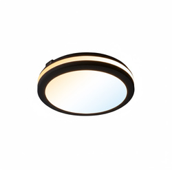 Plafon SCARLETT 30W 2700lm 3CCT IP65 rotund negru | HOROZ