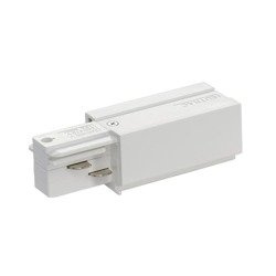EUTRAC Adaptor de împământare stânga alb SLV 145511
