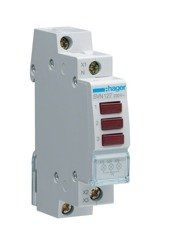 Lampă semnalizare 230V 3xroșu SVN127 HAGER