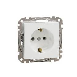 Priză schuko alb 2P+E IP20 SDD111025 Sedna Design Schneider electric