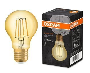 Bec Led Decorativ Vintage 6.50W Vintage 1906 LED E27 A60 Nedimabil 2400k Osram