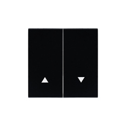 Tastă jaluzea neagră, seria iZi ViPlast