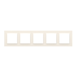 Ramă cu 5 module crem Simon 10
