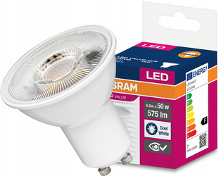 Bec LED VALUE PAR16 Plastic 80 120° 6,9W 4000K GU10 Osram