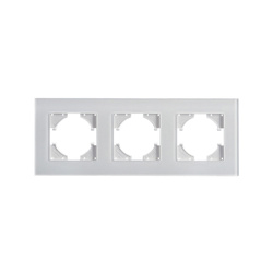 Ramă triplă sticlă albă, seria ViP ViPlast